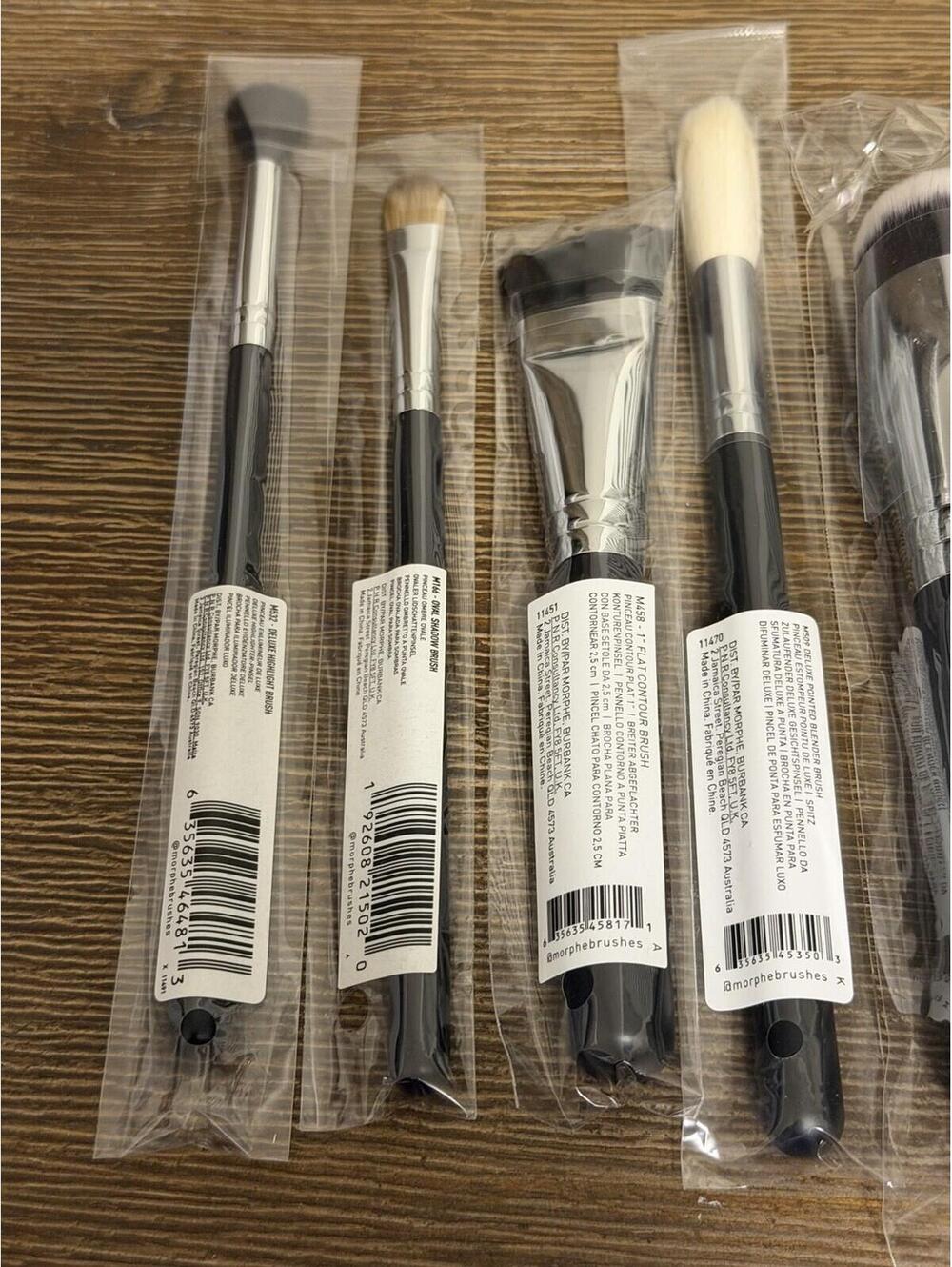 Morphe Face and Eye Makeup Brush Bundle Of 10 - Picture 3 of 5